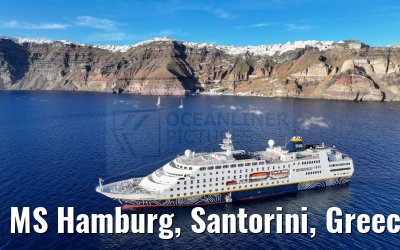 MS Hamburg, Santorini, Greece 26.04.2024