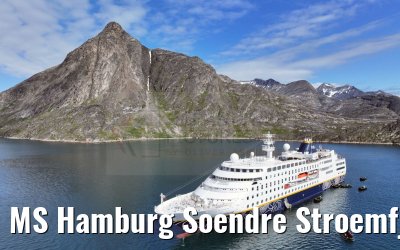 MS Hamburg Soendre Stroemfjord, Greenland 08.08.2024