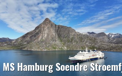 MS Hamburg Soendre Stroemfjord, Greenland 08.08.2024