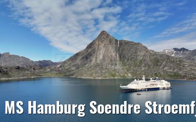 MS Hamburg Soendre Stroemfjord, Greenland 08.08.2024