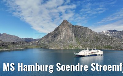 MS Hamburg Soendre Stroemfjord, Greenland 08.08.2024