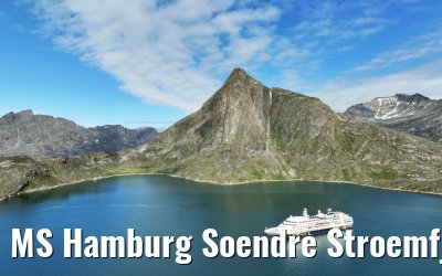 MS Hamburg Soendre Stroemfjord, Greenland 08.08.2024