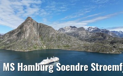 MS Hamburg Soendre Stroemfjord, Greenland 08.08.2024