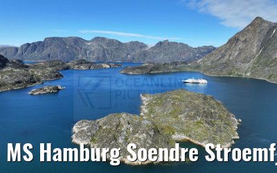 MS Hamburg Soendre Stroemfjord, Greenland 08.08.2024