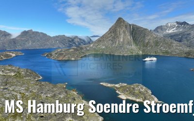 MS Hamburg Soendre Stroemfjord, Greenland 08.08.2024