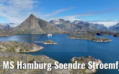 MS Hamburg Soendre Stroemfjord, Greenland 08.08.2024