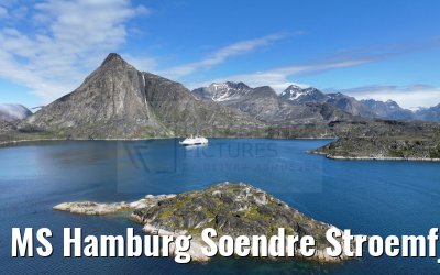 MS Hamburg Soendre Stroemfjord, Greenland 08.08.2024