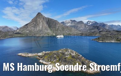 MS Hamburg Soendre Stroemfjord, Greenland 08.08.2024