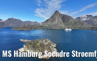 MS Hamburg Soendre Stroemfjord, Greenland 08.08.2024