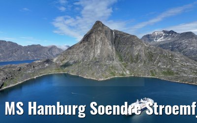 MS Hamburg Soendre Stroemfjord, Greenland 08.08.2024