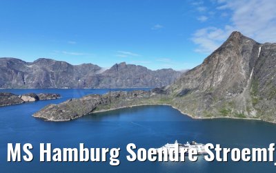 MS Hamburg Soendre Stroemfjord, Greenland 08.08.2024