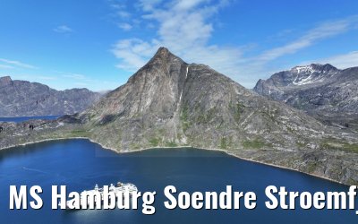 MS Hamburg Soendre Stroemfjord, Greenland 08.08.2024
