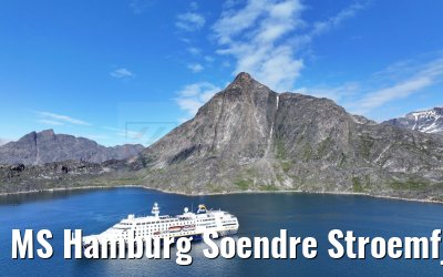 MS Hamburg Soendre Stroemfjord, Greenland 08.08.2024
