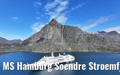 MS Hamburg Soendre Stroemfjord, Greenland 08.08.2024