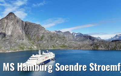 MS Hamburg Soendre Stroemfjord, Greenland 08.08.2024