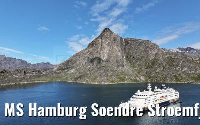 MS Hamburg Soendre Stroemfjord, Greenland 08.08.2024
