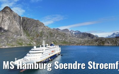 MS Hamburg Soendre Stroemfjord, Greenland 08.08.2024