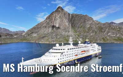 MS Hamburg Soendre Stroemfjord, Greenland 08.08.2024
