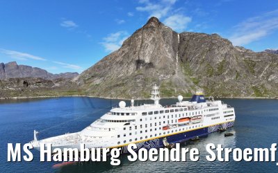 MS Hamburg Soendre Stroemfjord, Greenland 08.08.2024