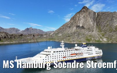 MS Hamburg Soendre Stroemfjord, Greenland 08.08.2024