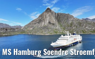 MS Hamburg Soendre Stroemfjord, Greenland 08.08.2024