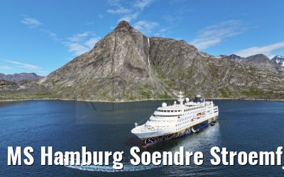 MS Hamburg Soendre Stroemfjord, Greenland 08.08.2024