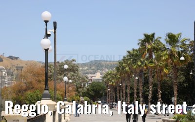 Reggio, Calabria, Italy street and city impressions