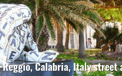 Reggio, Calabria, Italy street and city impressions