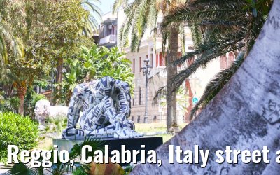 Reggio, Calabria, Italy street and city impressions