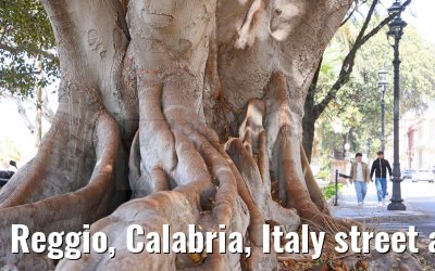 Reggio, Calabria, Italy street and city impressions