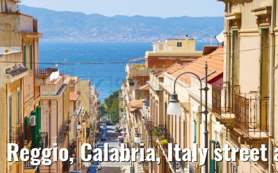 Reggio, Calabria, Italy street and city impressions