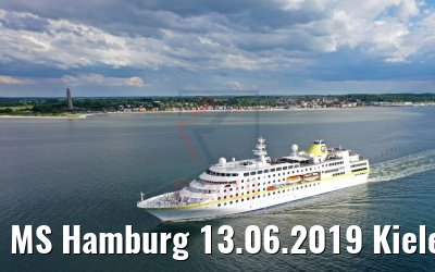 MS Hamburg 13.06.2019 Kieler Foerde vor Laboe
