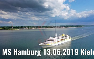 MS Hamburg 13.06.2019 Kieler Foerde vor Laboe