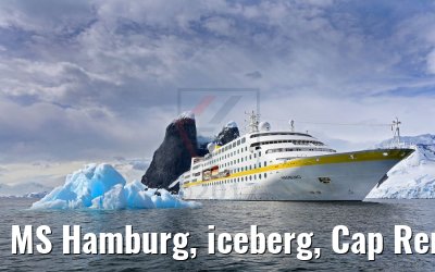 MS Hamburg, iceberg, Cap Renard, Una Peaks, Antarctic 10.01.2017