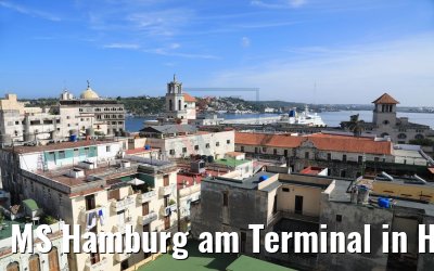 MS Hamburg am Terminal in Havanna 08.12.2017