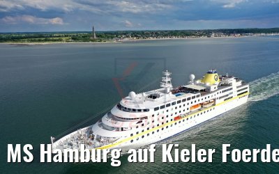 MS Hamburg auf Kieler Foerde vor Laboe 13.06.2019