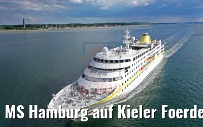 MS Hamburg auf Kieler Foerde vor Laboe 13.06.2019