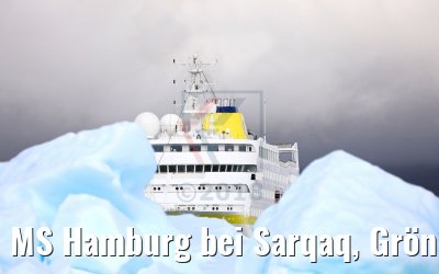 MS Hamburg bei Sarqaq, Grönland