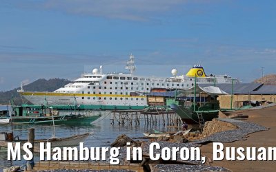 MS Hamburg in Coron, Busuanga Island, Philippinen, 15.02.2016