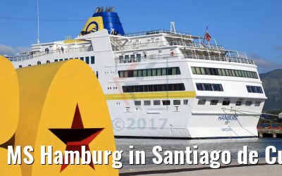 MS Hamburg in Santiago de Cuba 05.12.2017