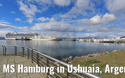 MS Hamburg in Ushuaia, Argentina 13.01.2017