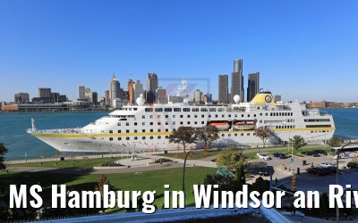 MS Hamburg in Windsor an Riverfront Festival Plaza 12.10.2019