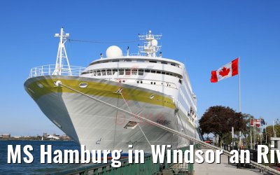 MS Hamburg in Windsor an Riverfront Festival Plaza 12.10.2019