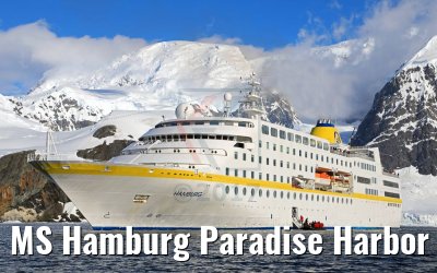 MS Hamburg Paradise Harbor near Almirante Brown Base, Antarktis 08.01.2017