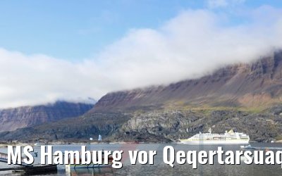 MS Hamburg vor Qeqertarsuaq, Grönland