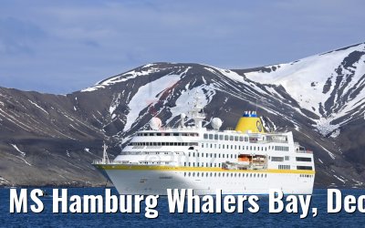 MS Hamburg Whalers Bay, Deception Island Antarktis 07.01.2017