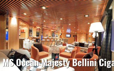 MS Ocean Majesty Bellini Cigar Lounge Mai 2017