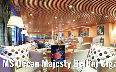 MS Ocean Majesty Bellini Cigar Lounge Mai 2017