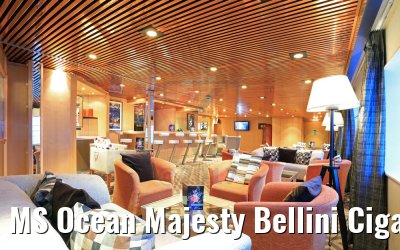MS Ocean Majesty Bellini Cigar Lounge Mai 2017
