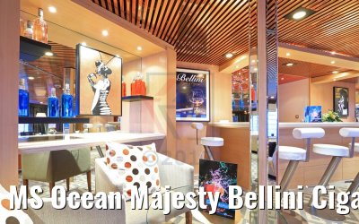 MS Ocean Majesty Bellini Cigar Lounge Mai 2017
